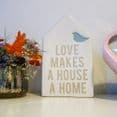 Under £5 Ceramic House Shape Love Makes A House A Home
